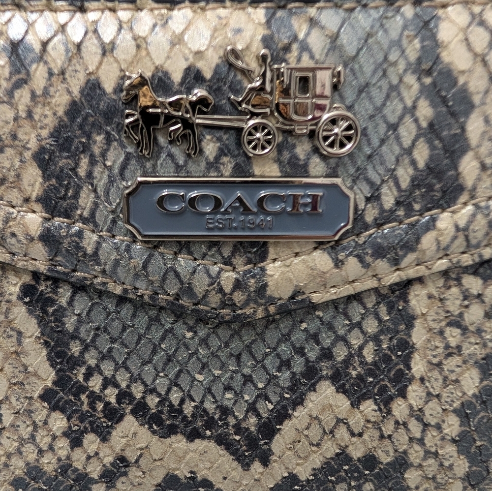 Coach 1941 Collection Limited Edition Python Wallet - Picture 3 of 8